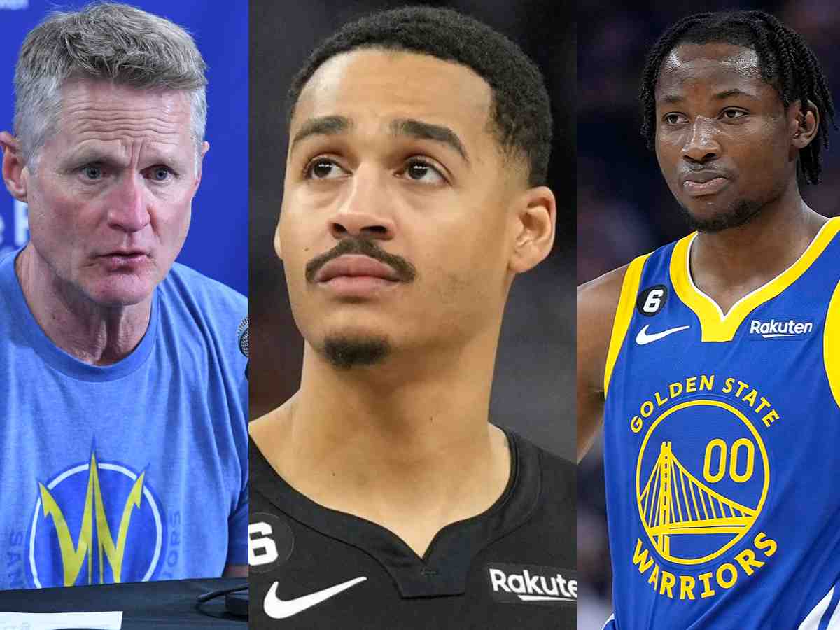 Steve Kerr drops sly TRADE WARNING to Jordan Poole and Jonathan Kuminga, Warriors HC’s real intentions revealed by NBA Twitter