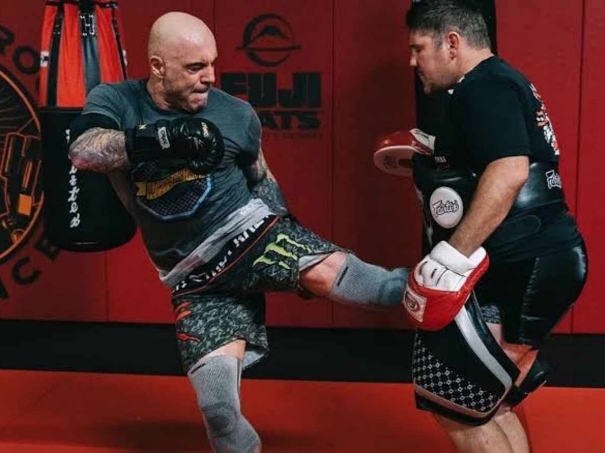 WATCH: Podcast guest in disbelief as Joe Rogan reveals giving ‘100% brain damage’ to opponent in Taekwondo