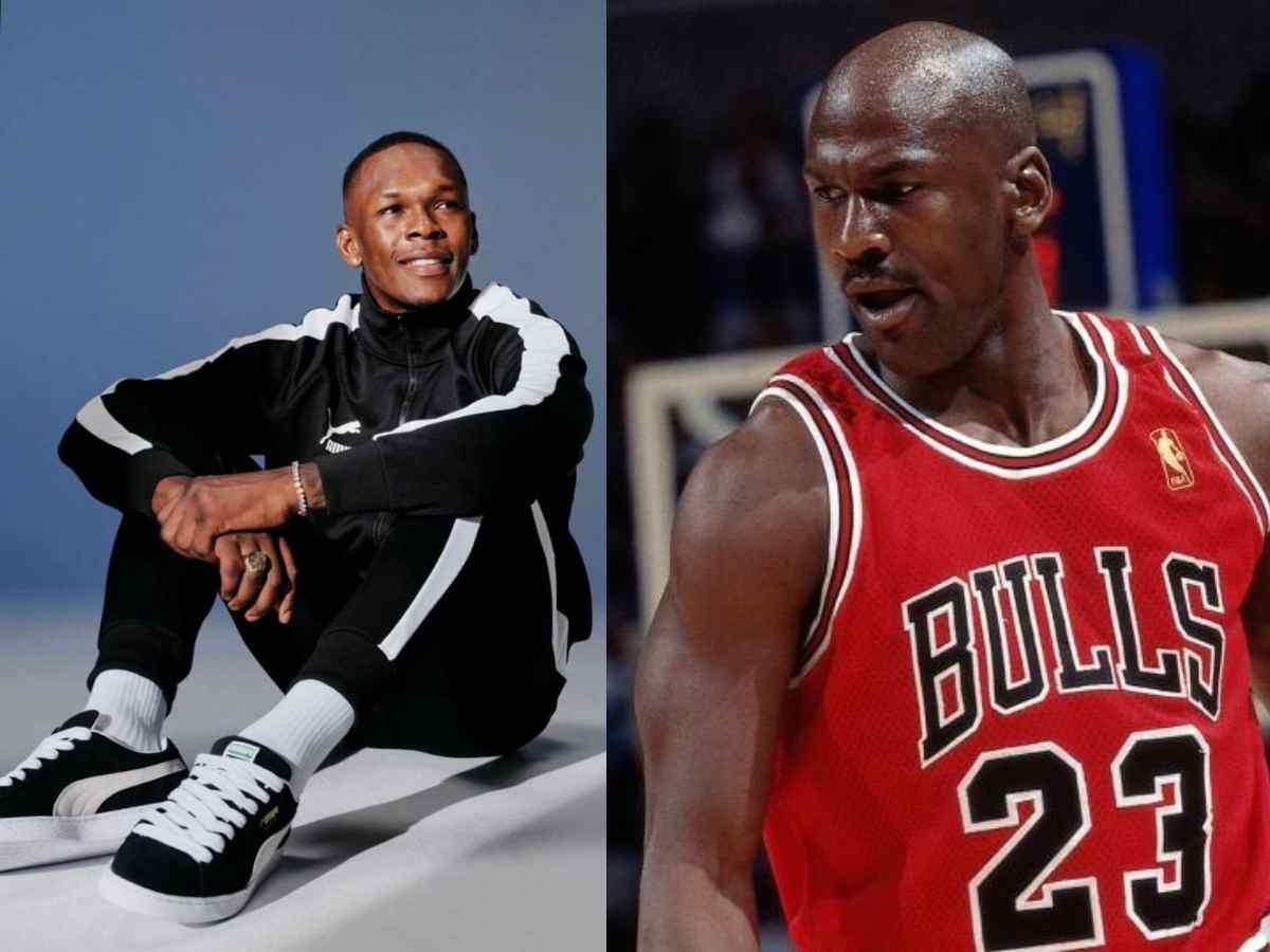 Israel Adesanya reveals the ONE THING he could beat $2 billion worth Michael Jordan outside fighting