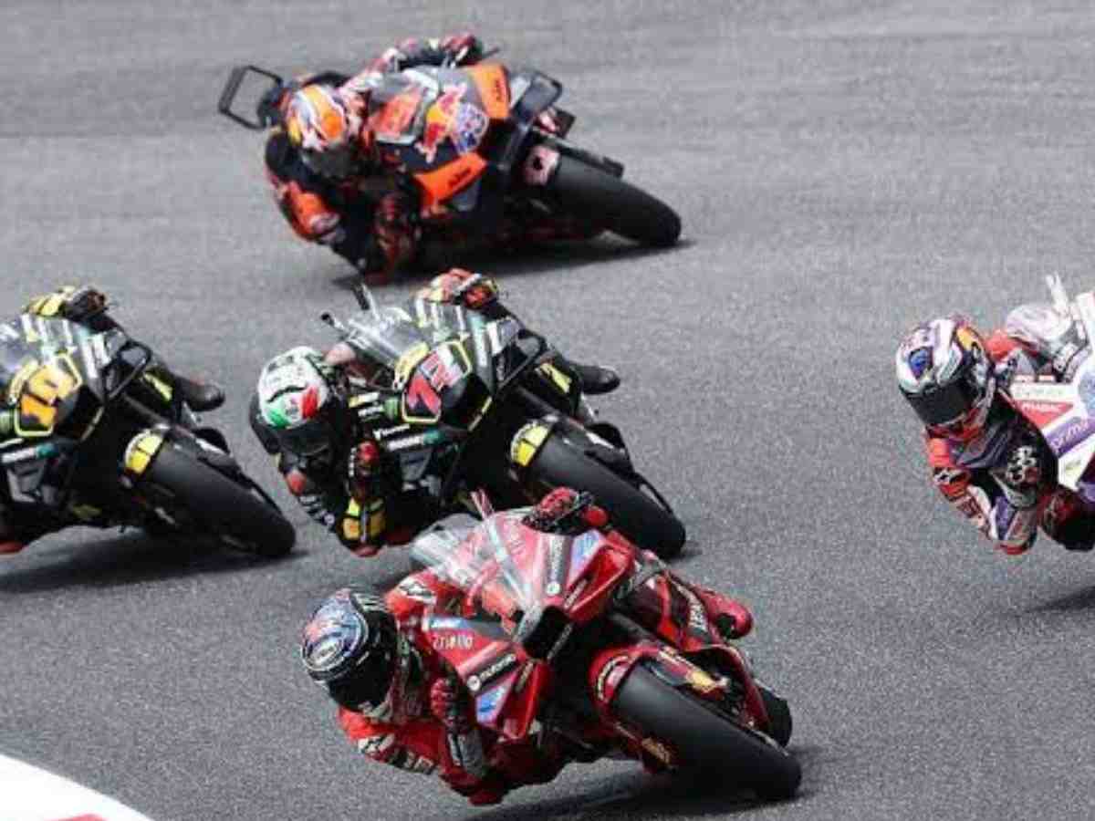 Ducati absolutely dominates in Mugello with a 1-2-3-4-5 finish in the MotoGP sprint