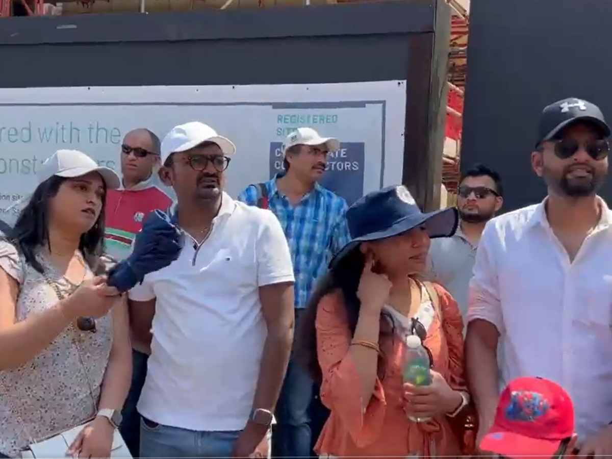 WATCH: Despondent Indian supporters wait outside The Oval to get a glimpse of Indian players after loss to Australia in WTC Final