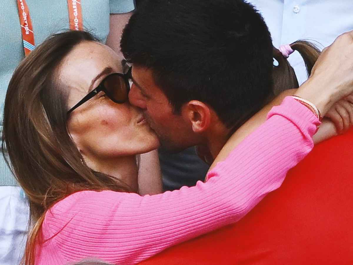 Novak Djokovic shares a ‘special moment’ with wife Jelena after historic French Open title