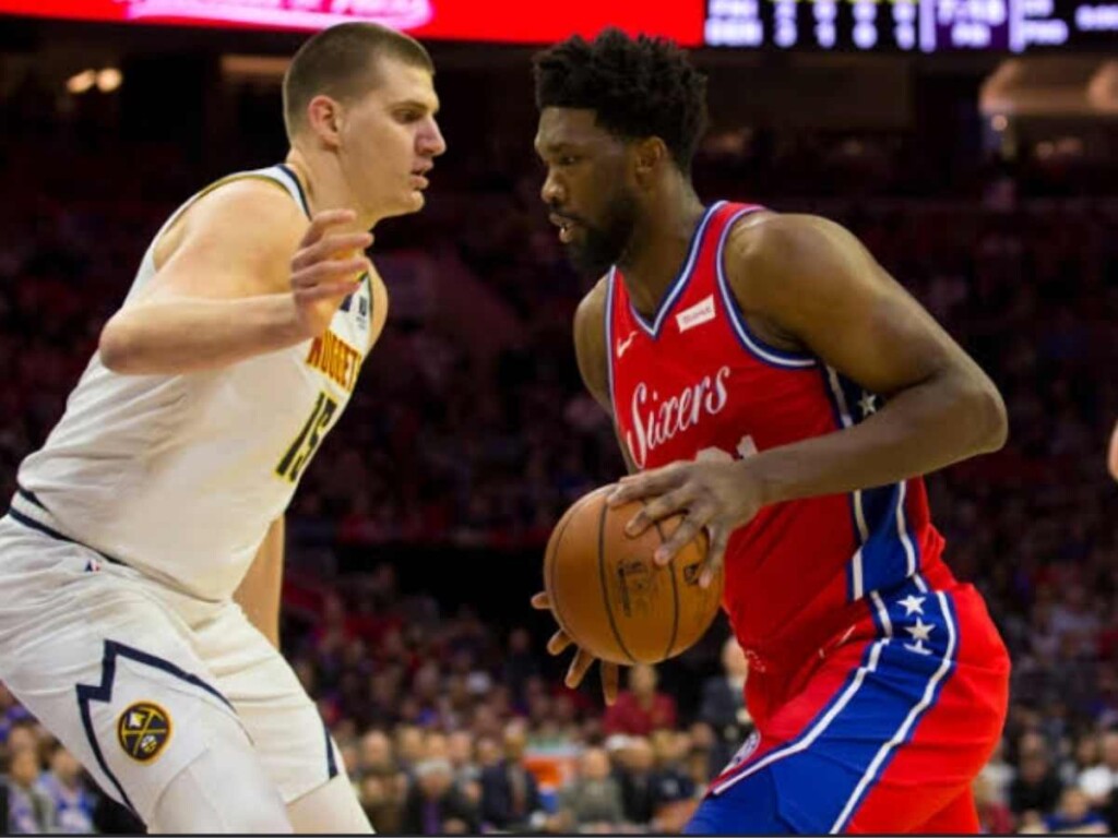 Nikola Jokic and Joel Embiid