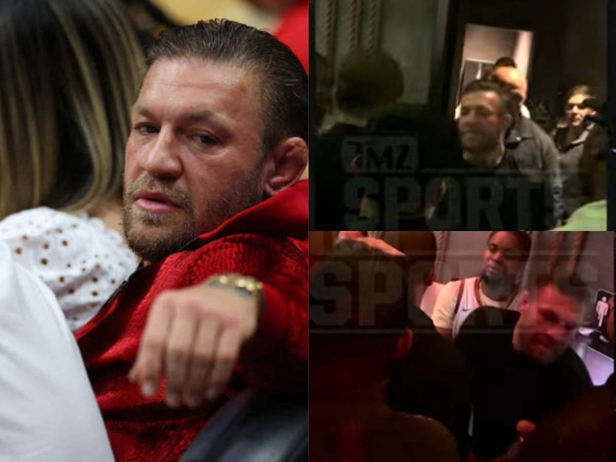 WATCH: Leaked footage shows Conor McGregor dragging alleged r*pe victim as Miami Heat security pave wave for UFC superstar