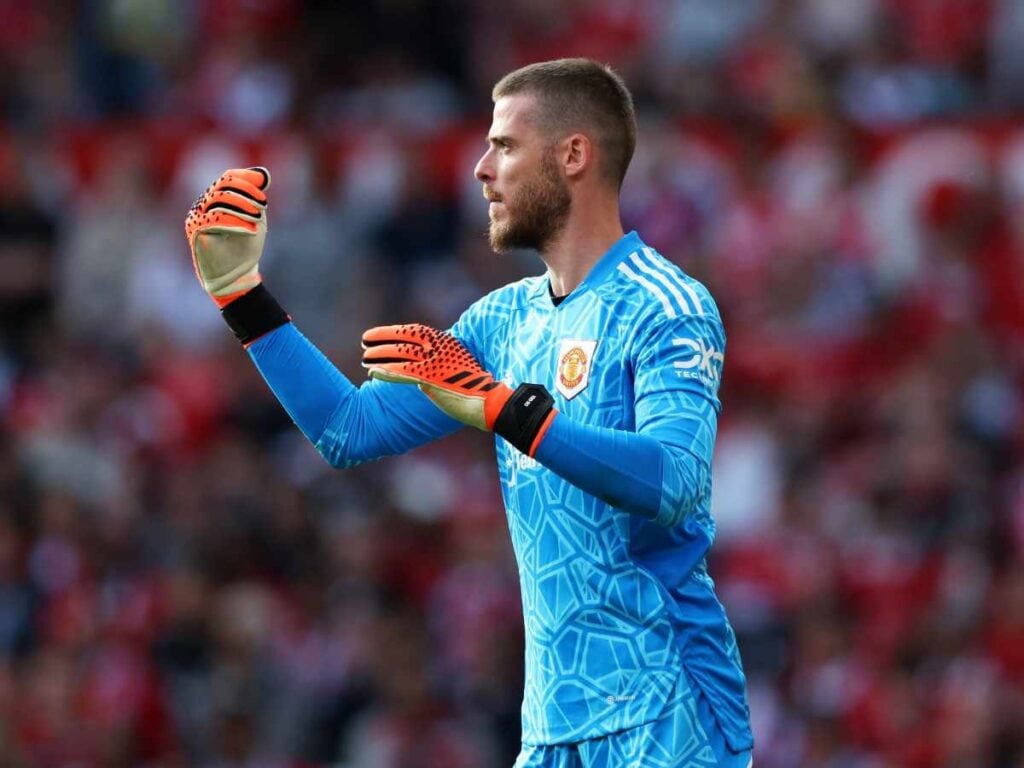 David de Gea not present on Manchester United's retention list