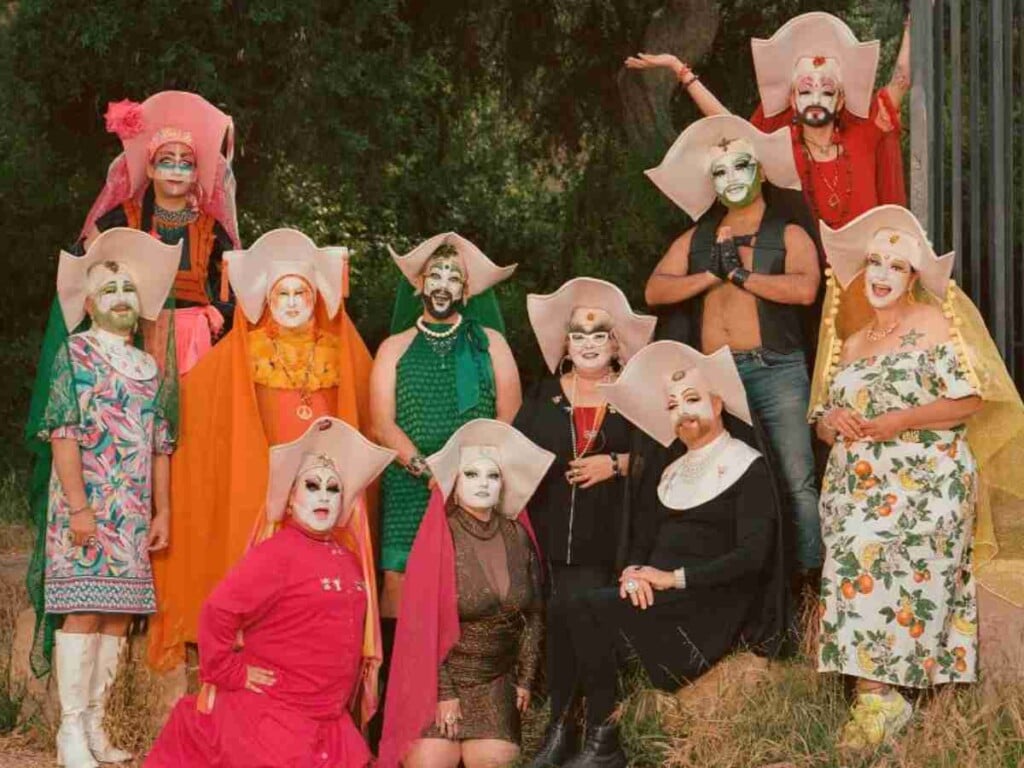 Sisters of Perpetual Indulgence at the Dodgers Stadium (Image via Los Angeles Times) 