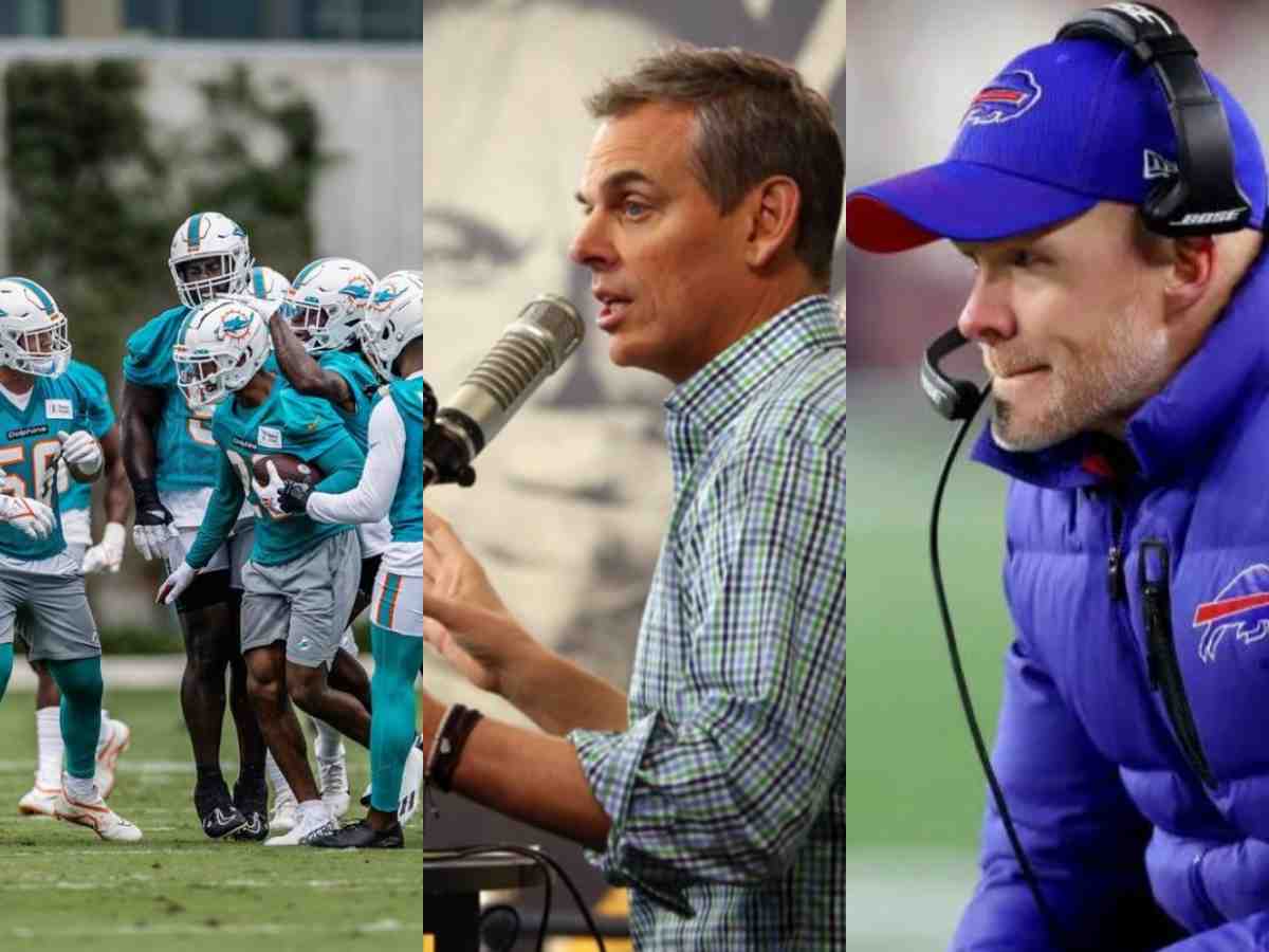 Colin Cowherd predicts the Dolphins will outplay the Bills to win the AFC East solely because of Sean McDermott’s slip-ups