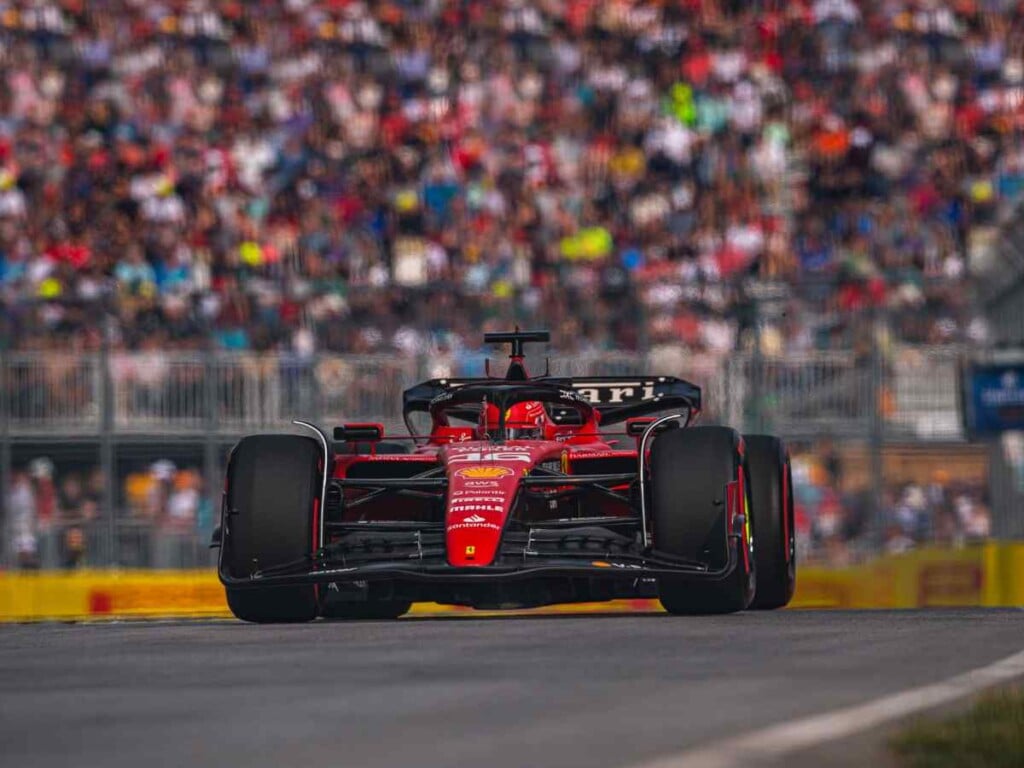 Charles Leclerc, FP1 Canadian GP, image via Twitter