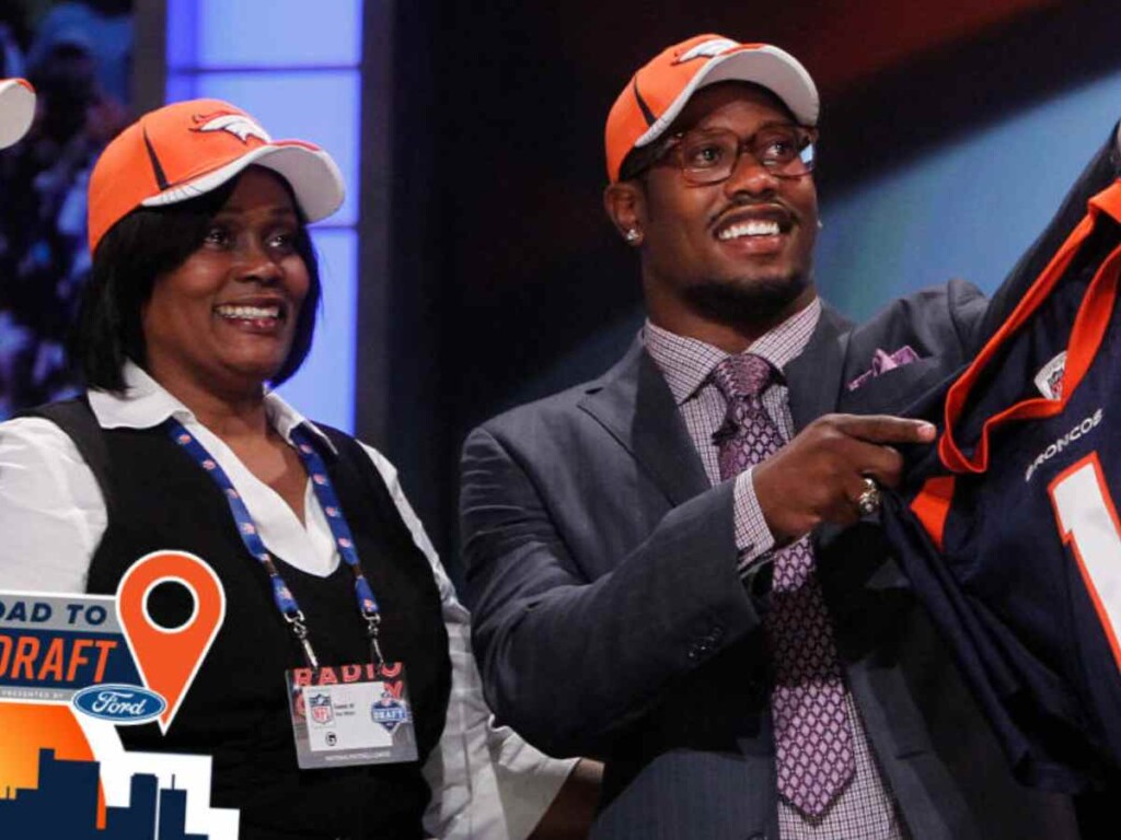 Who are Von Miller's parents: Von Miller Sr. and Gloria Miller