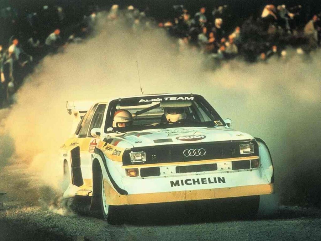 Group B Rally cars (Image via Red Bull)