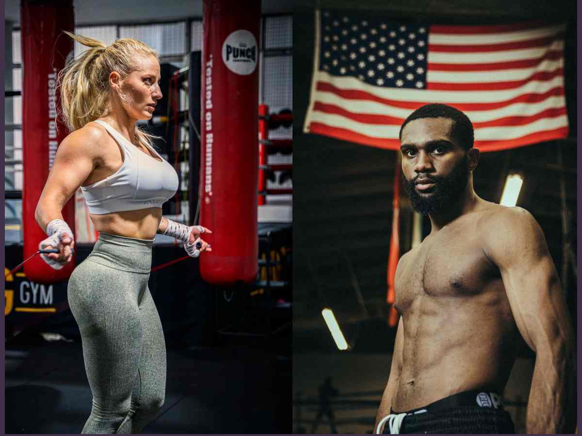 “Once you go black, you don’t go back” – Fans stunned as boxing champ Ebanie Bridges teases OnlyFans Collab with 30-0 undefeated boxer