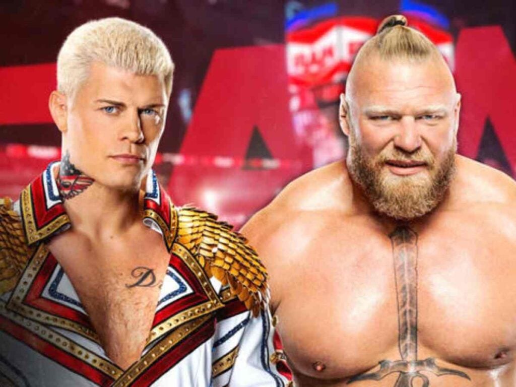 Cody Rhodes and Brock Lesnar