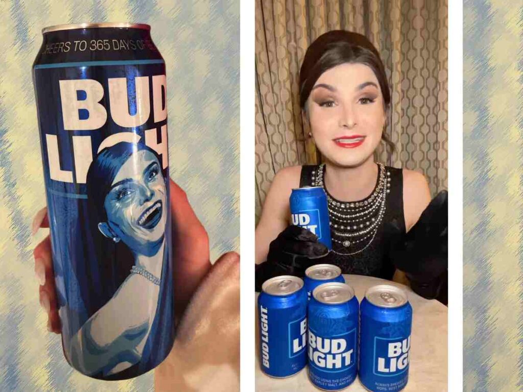 Dylan Mulvaney's custom Bud Light Beer Can