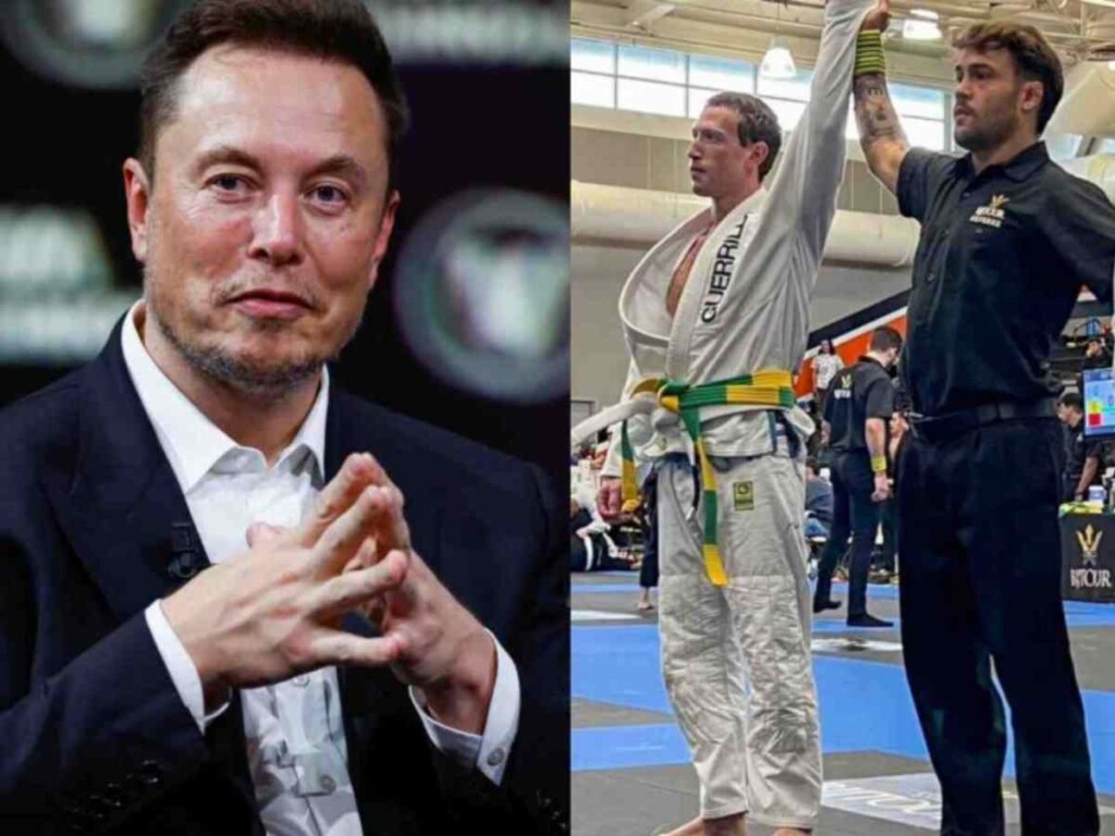 Elon Musk calls out Mark Zuckerberg for a fight in cage ( Image via : CNN/Esquire)