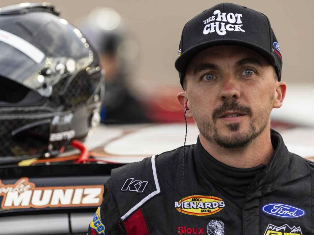 Frankie Muniz (Image via NASCAR)