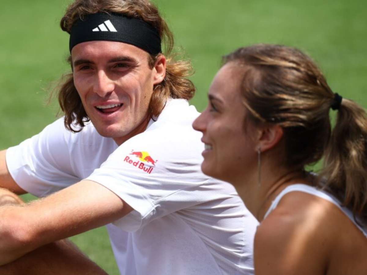 “The end of a career in one picture”- Paula Badosa training alongside Stefanos Tsitsipas’ father in Mallorca doesn’t sit well with fans