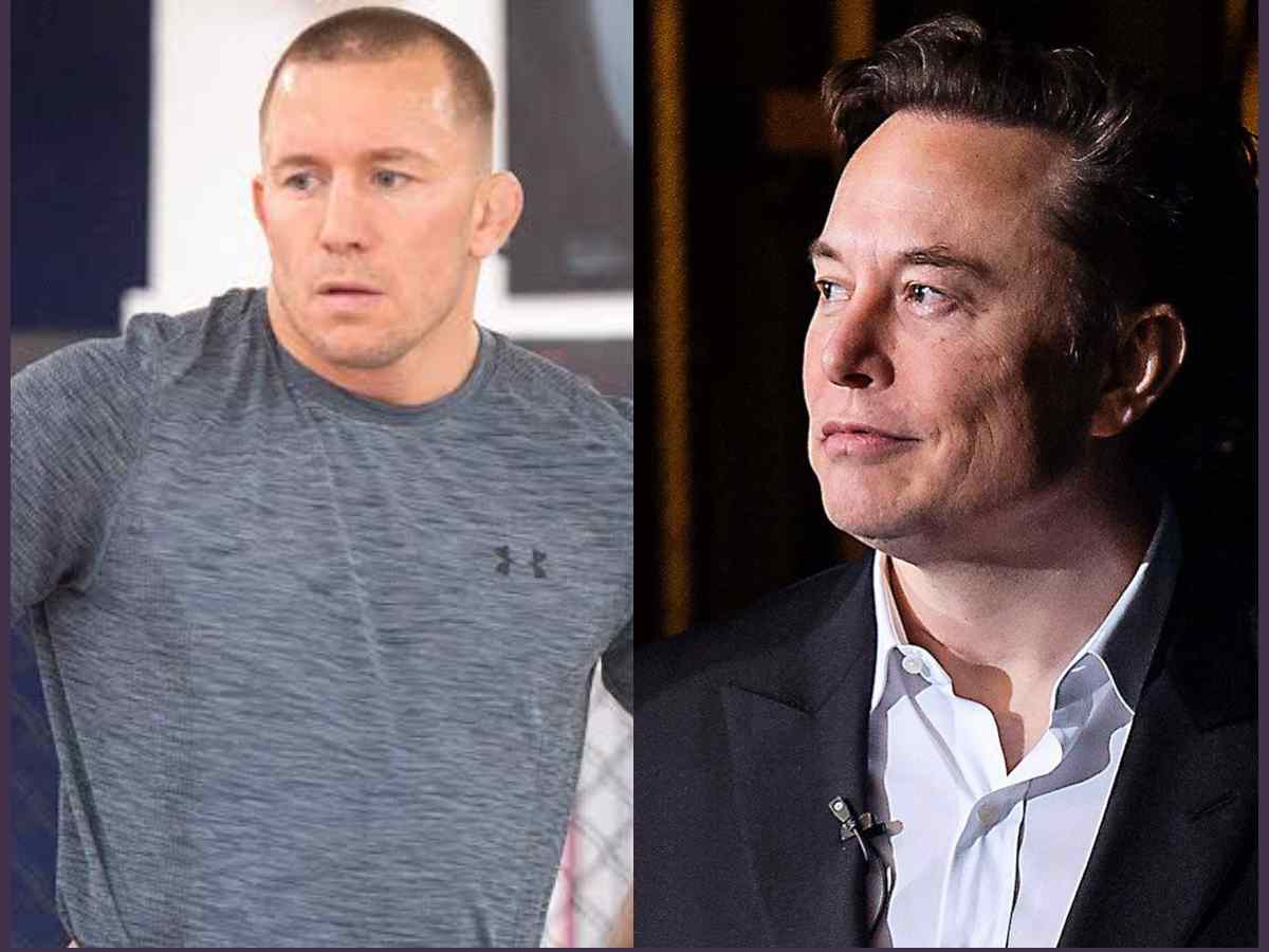 $230 billion worth Elon Musk gives Georges St-Pierre nod of approval to train for Mark Zuckerberg super fight