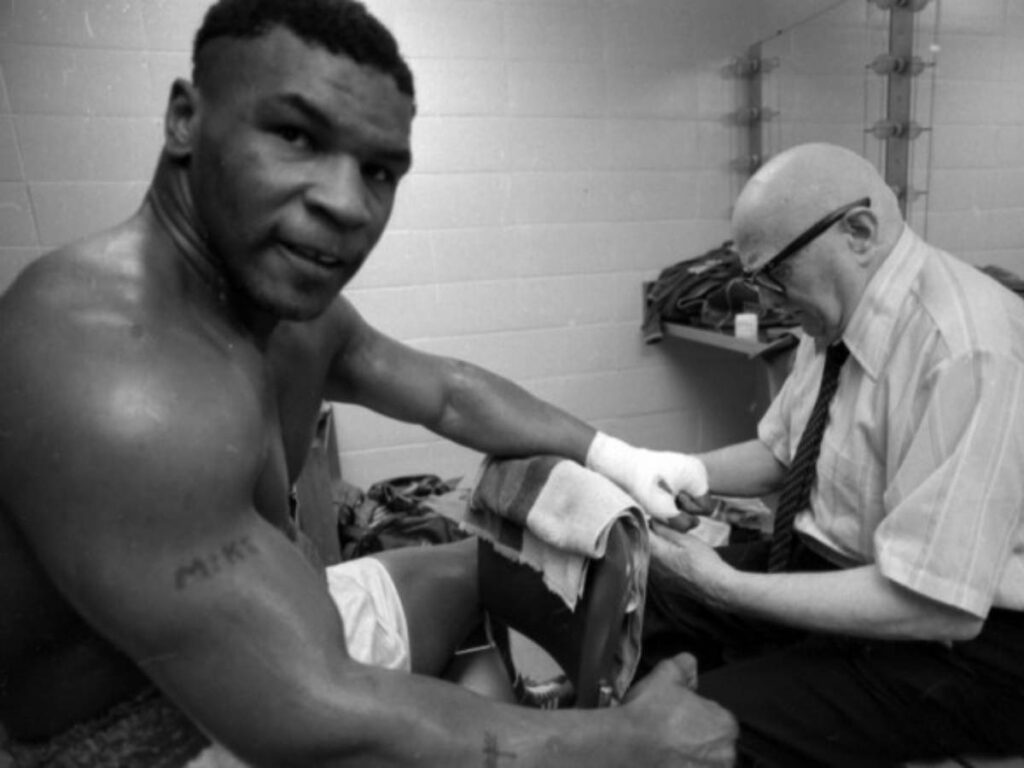 Mike Tyson and Cus D'amato