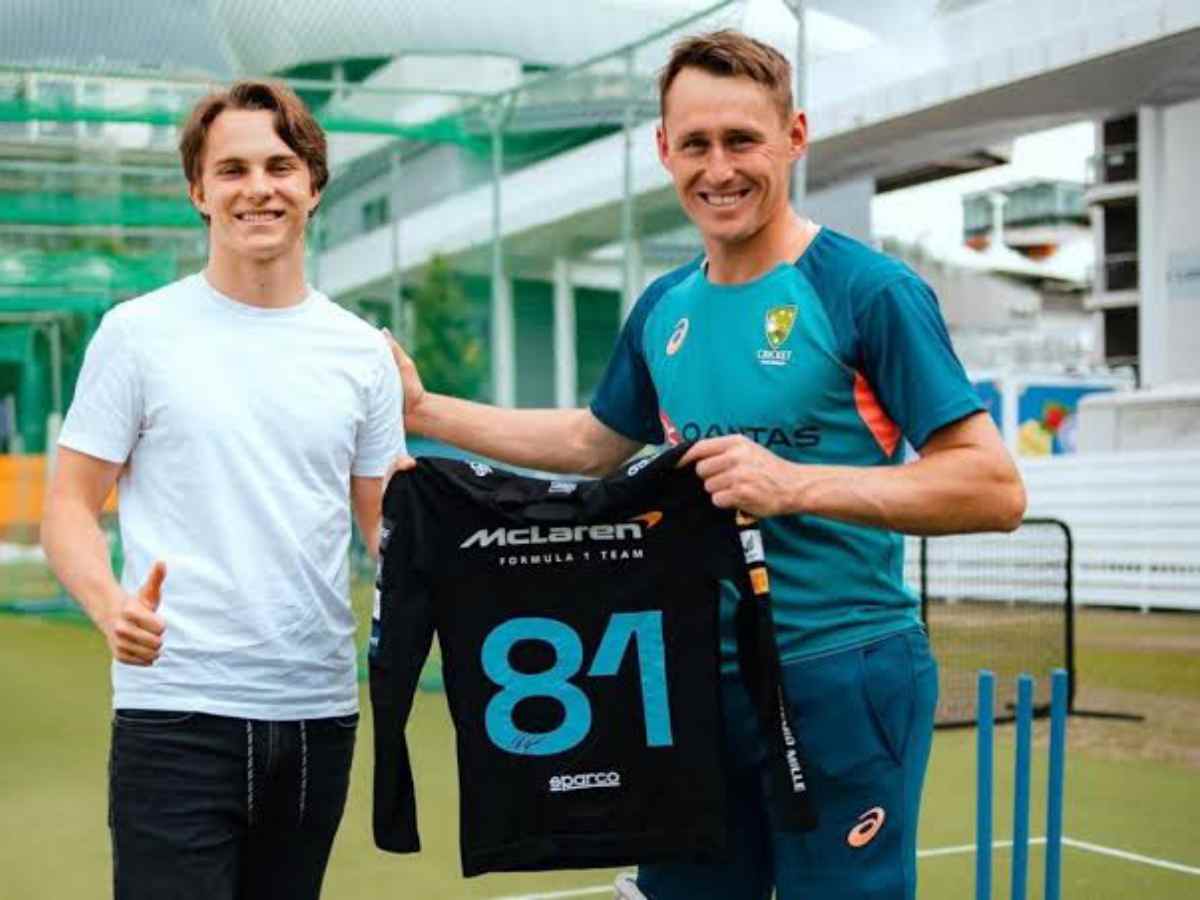 Ricky Ponting fan Oscar Piastri SPOTTED with Australian cricket team ahead of second Ashes Test match