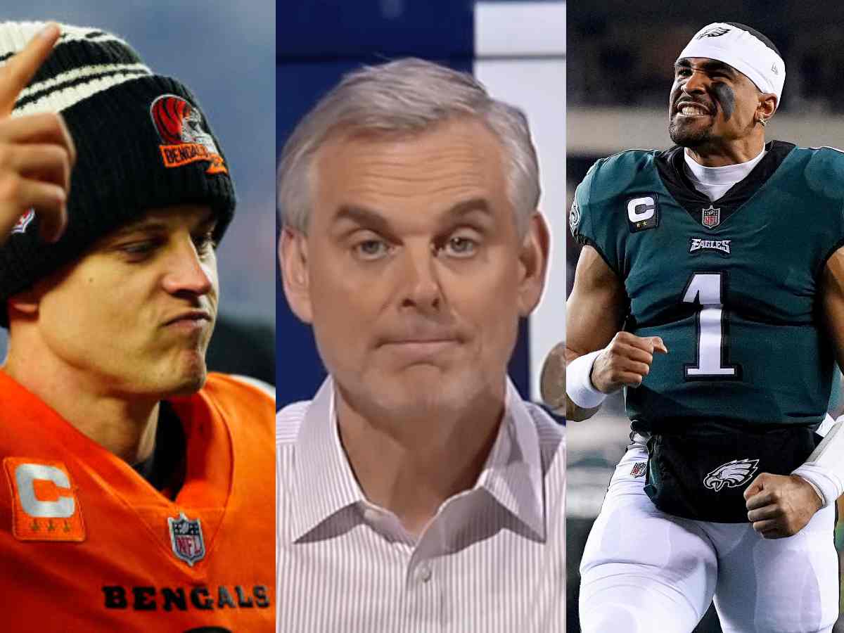 “This guy is an Eagles hater” – Colin Cowherd faces fans’ wrath for snubbing Jalen Hurts and Joe Burrow from an ELITE top-5 list