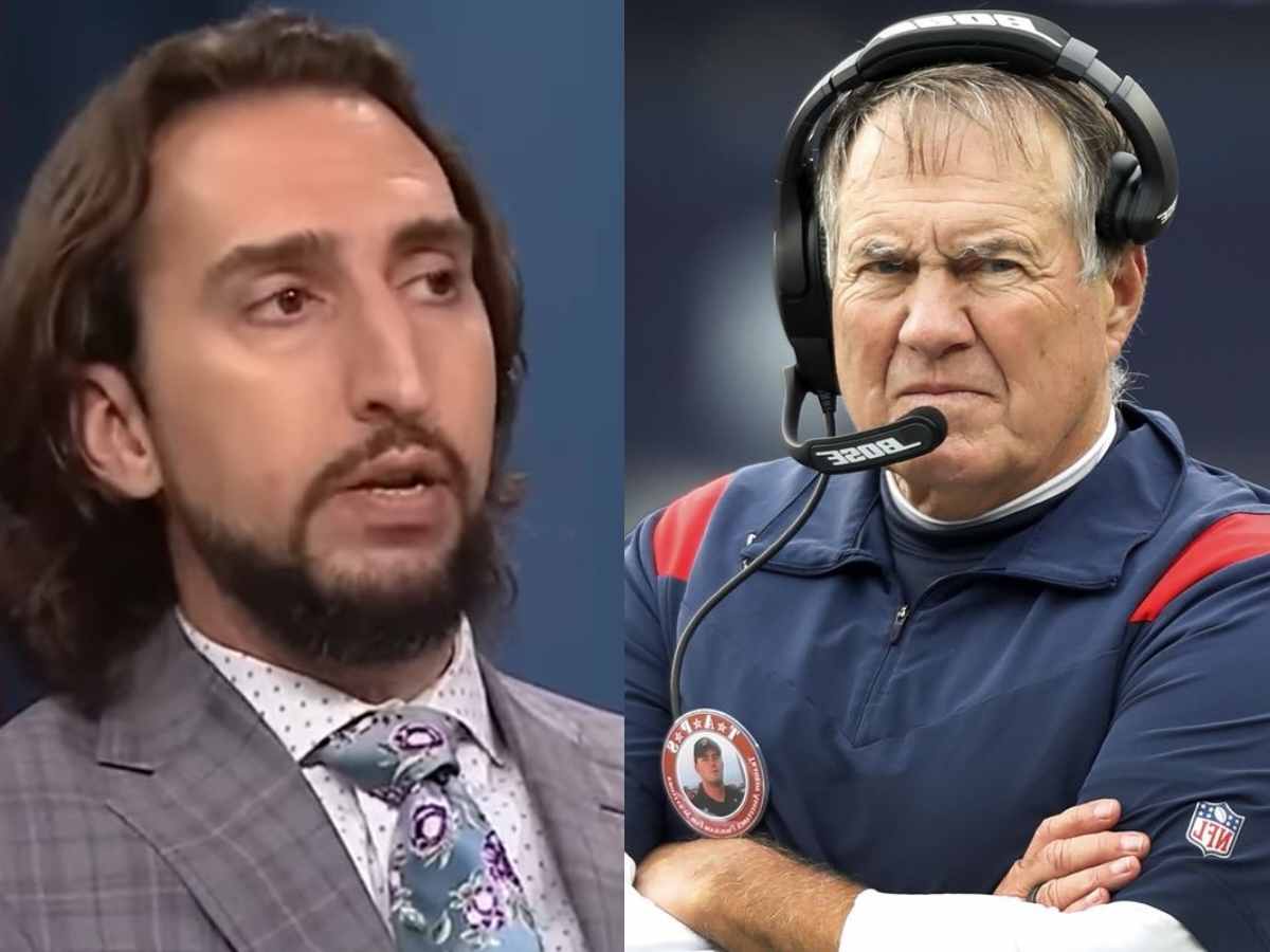 Nick Wright FEROCIOUSLY dismisses Bill Belichick’s Patriots claiming there isn’t another team further from the Super Bowl than New England