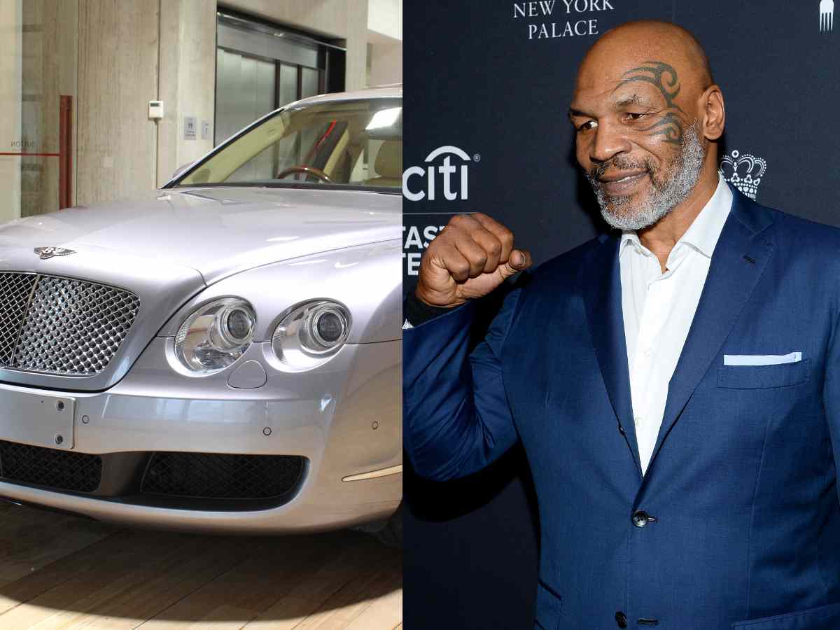 Mike Tyson with $300 million in wealth once gave away $500k Bentley to hood rapper with no garage 