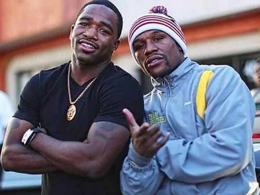  Adrien Broner and Floyd Mayweather (Image Courtesy: Marca)  