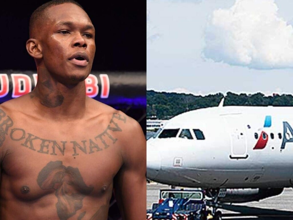 Israel Adesanya loses bags while travelling with American Airlines