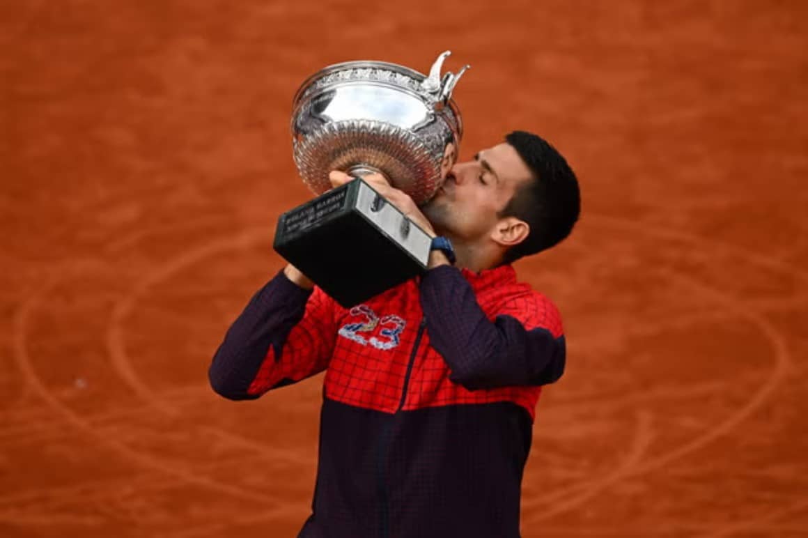 WATCH: Novak Djokovic address his family and team highlighting the ‘trials and tribulations’ they experienced together on the journey to 23 Grand Slam singles titles