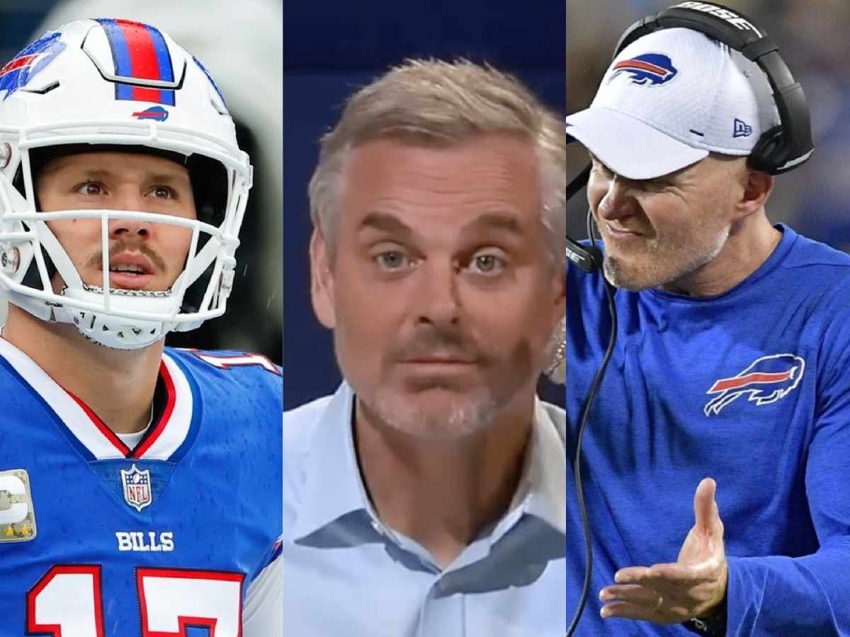 “He is the issue!” Colin Cowherd BLAMES HC Sean McDermott for the Bills’ poor outing amid the Josh Allen-Stefon Diggs drama while claiming Miami will win AFC East