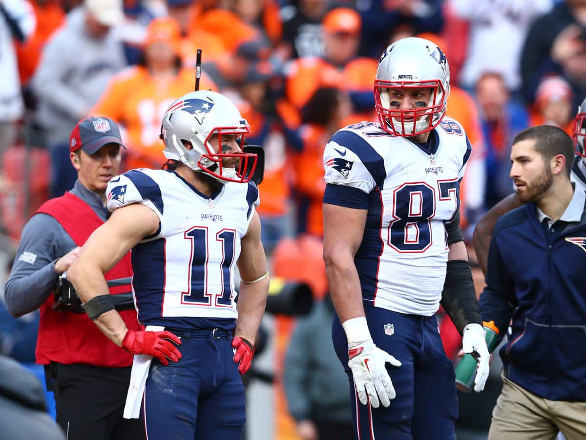 “Story is BS!” Julian Edelman DISMISSES rumored story of Rob Gronkowski partying all night before ‘passing out’