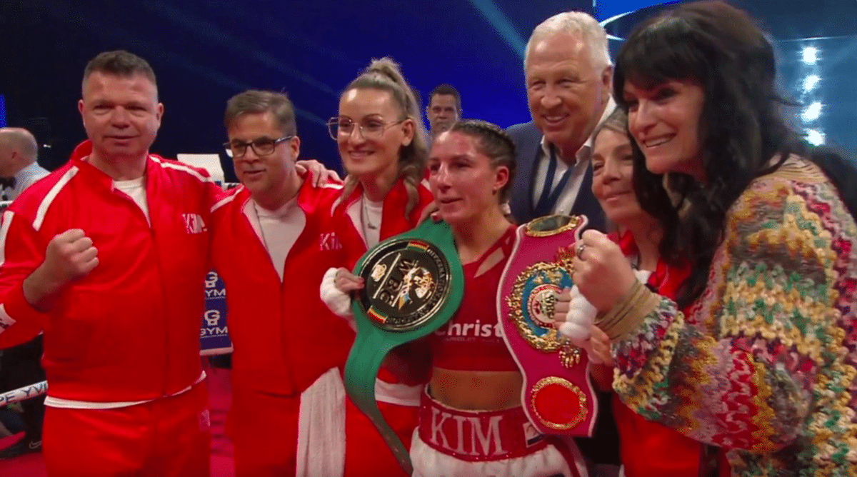 Kim Clavel of Canada wins WBC International Light Flyweight Title