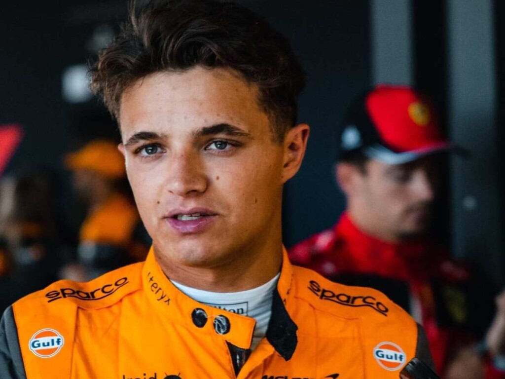 Lando Norris (Credits: The Mirror)