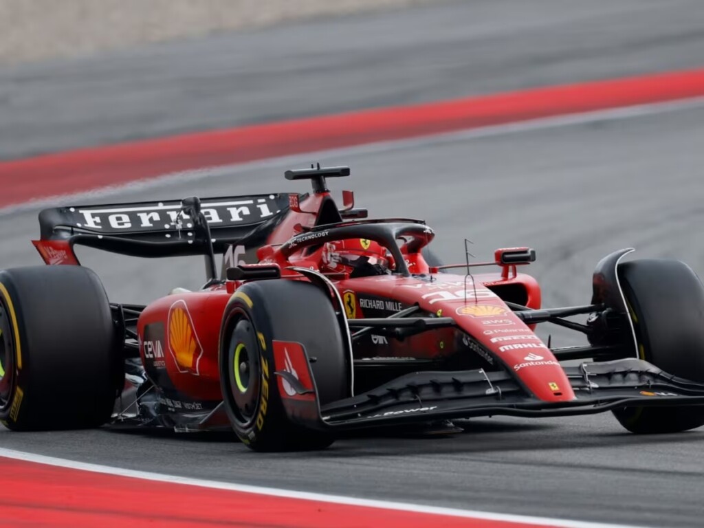 Charles Leclerc's SF-23 (Credits: News18)