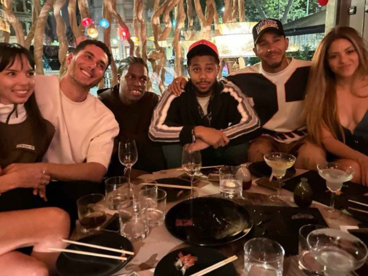 Shakira spotted enjoying Lewis Hamilton’s company again amidst dating rumours, both go out for dinner in Barcelona after F1 Spanish GP