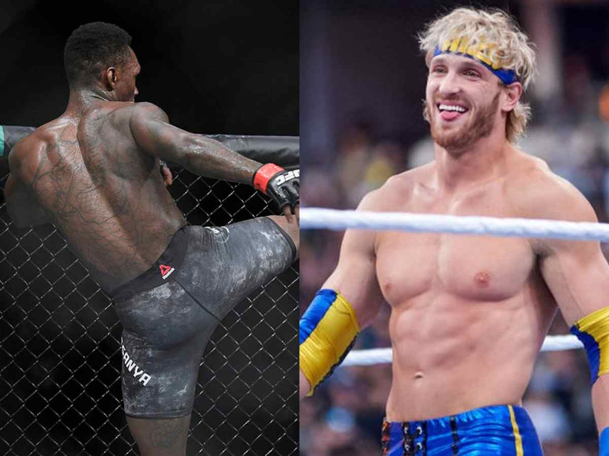 “Logan and Ngannou is close matchup” – Fans surprised as Logan Paul learns to kick after masterclass from Israel Adesanya