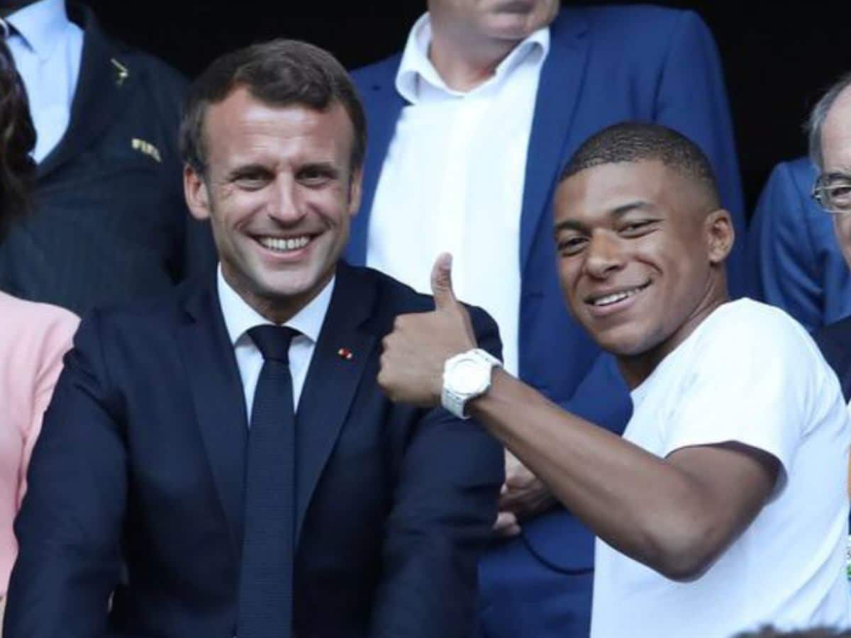 French President Immanuel Macron promises ‘to push’ Kylian Mbappe to stay at PSG’ amidst Real Madrid transfer saga