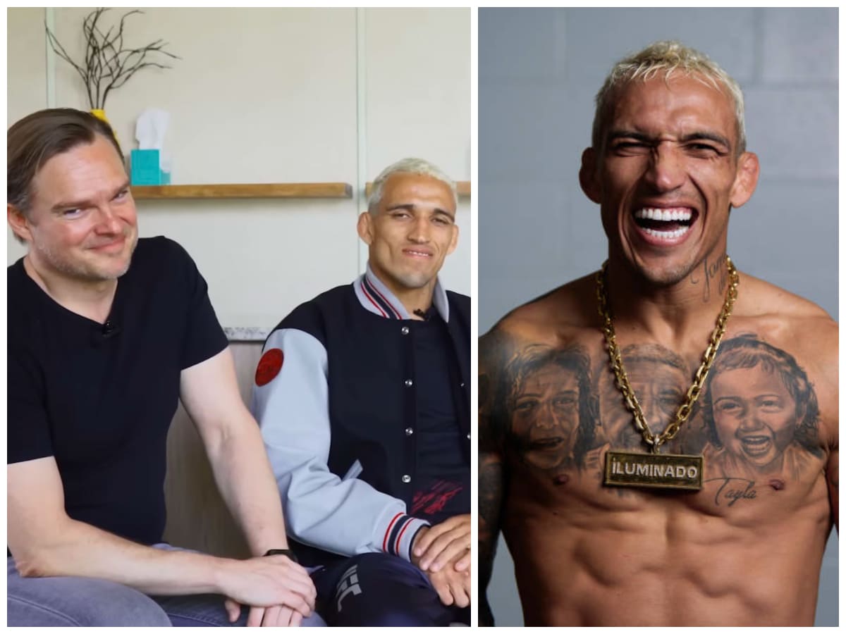 Charles Oliveira’s translator reacts after Brazilian superstar shocks Canadian fans with English post-fight speech