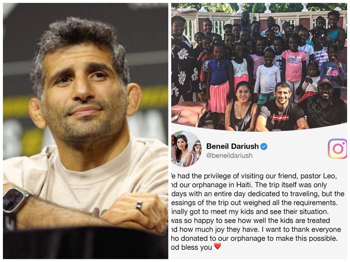 “People act like he dropped racial slurs” – Fan reminds good heart of pious Beneil Dariush funding orphanage with bonus to counter hate following Charles Oliveira loss