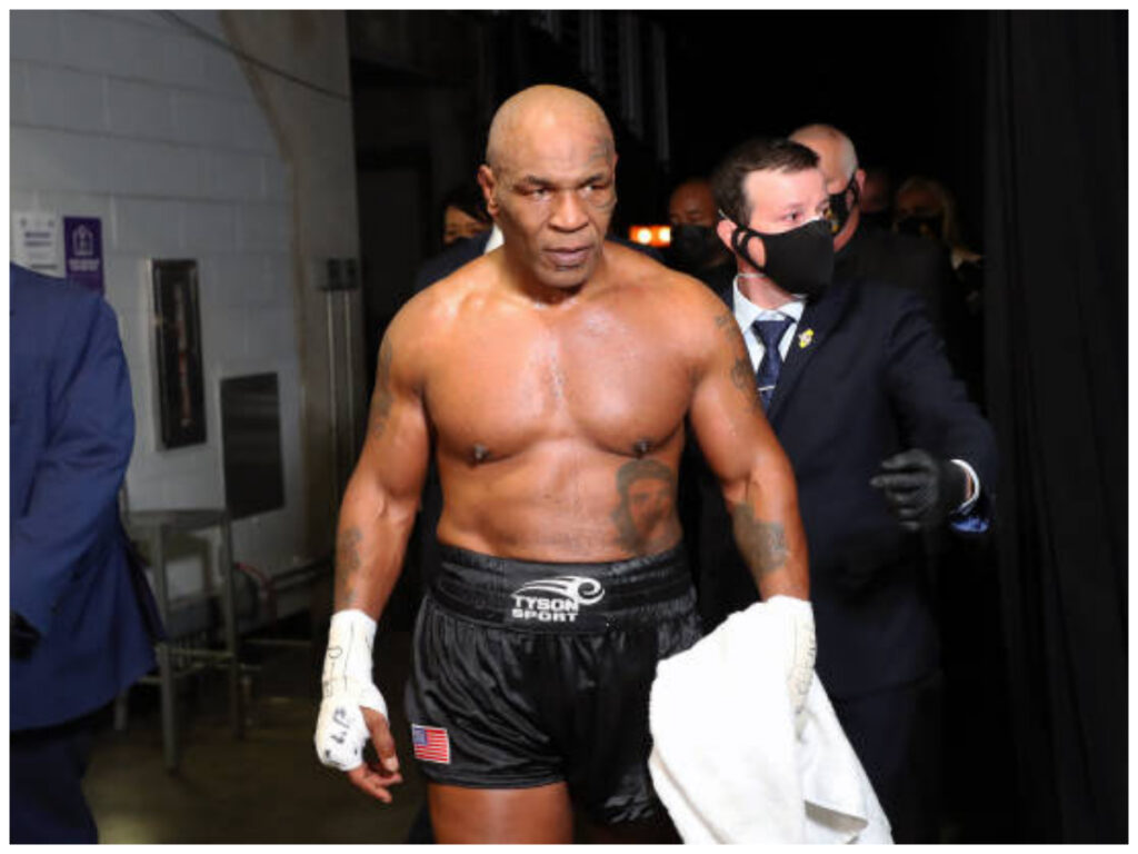 Mike Tyson talks about the energy in a boxing event ( Image source: Getty Images )