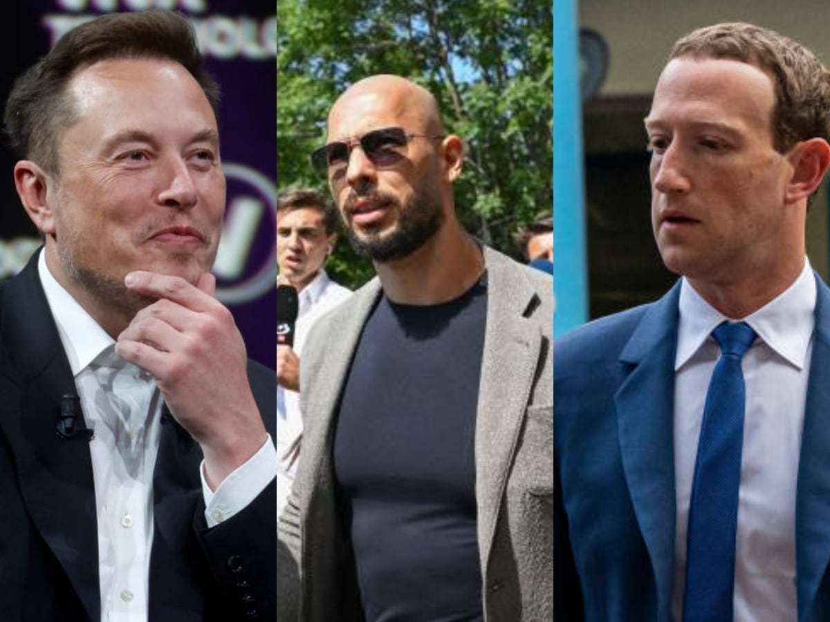 ‘Top G’ Andrew Tate joins forces with Elon Musk to beat up Mark Zuckerberg after Meta vaccine censorship