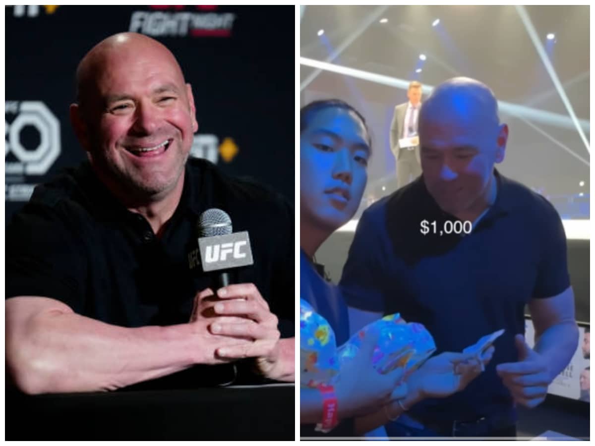 WATCH: Dana White regrets losing $1000 after choosing ‘Mystery gift’ in hilarious prank