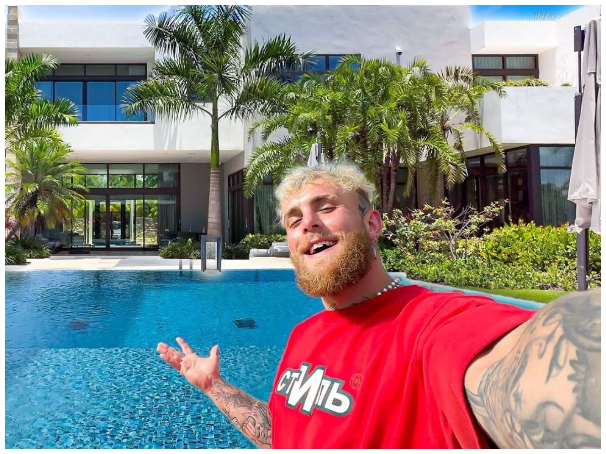 WATCH: Jake Paul surprises fans by revealing $16,000,000 mansion and biggest TV in Puerto Rico