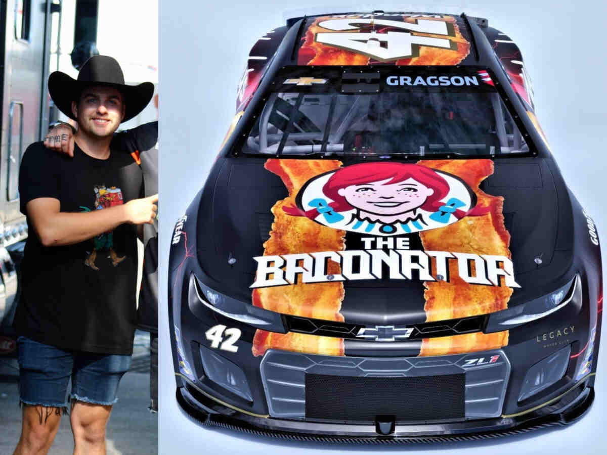 “Wendy’s puts McDonald’s to shame with these schemes”- Fans react to Noah Gregson’s bacon racing strips for Chicago Street Race