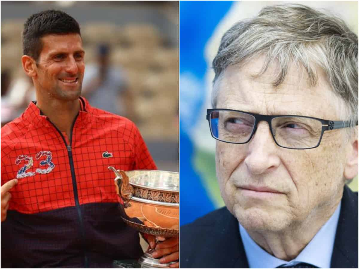 “Unvaxxed Sperm prices are at an all-time high now” – Novak Djokovic fans shred pro-vaccine advocate Bill Gates to pieces as the Serb made history at the 2023 French Open