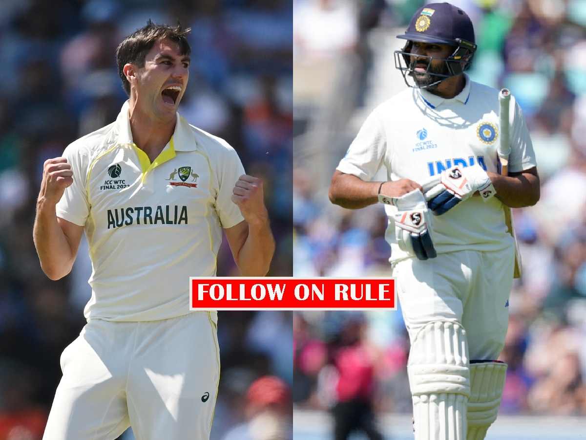 What is follow-on rule in cricket and when can Australia enforce it in WTC Final?