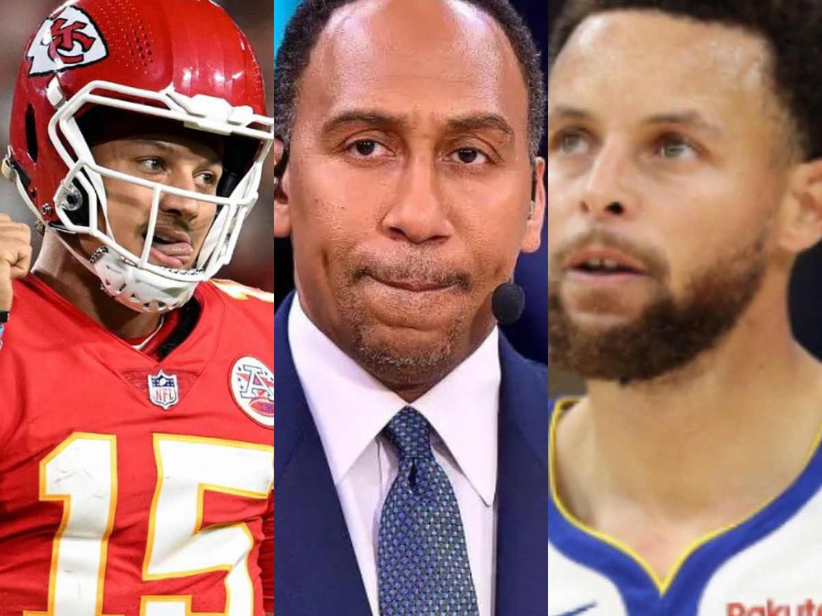 Stephen A. Smith boldly CLAIMS Stephen Curry is a bigger BOX OFFICE draw than the Chiefs QB Patrick Mahomes