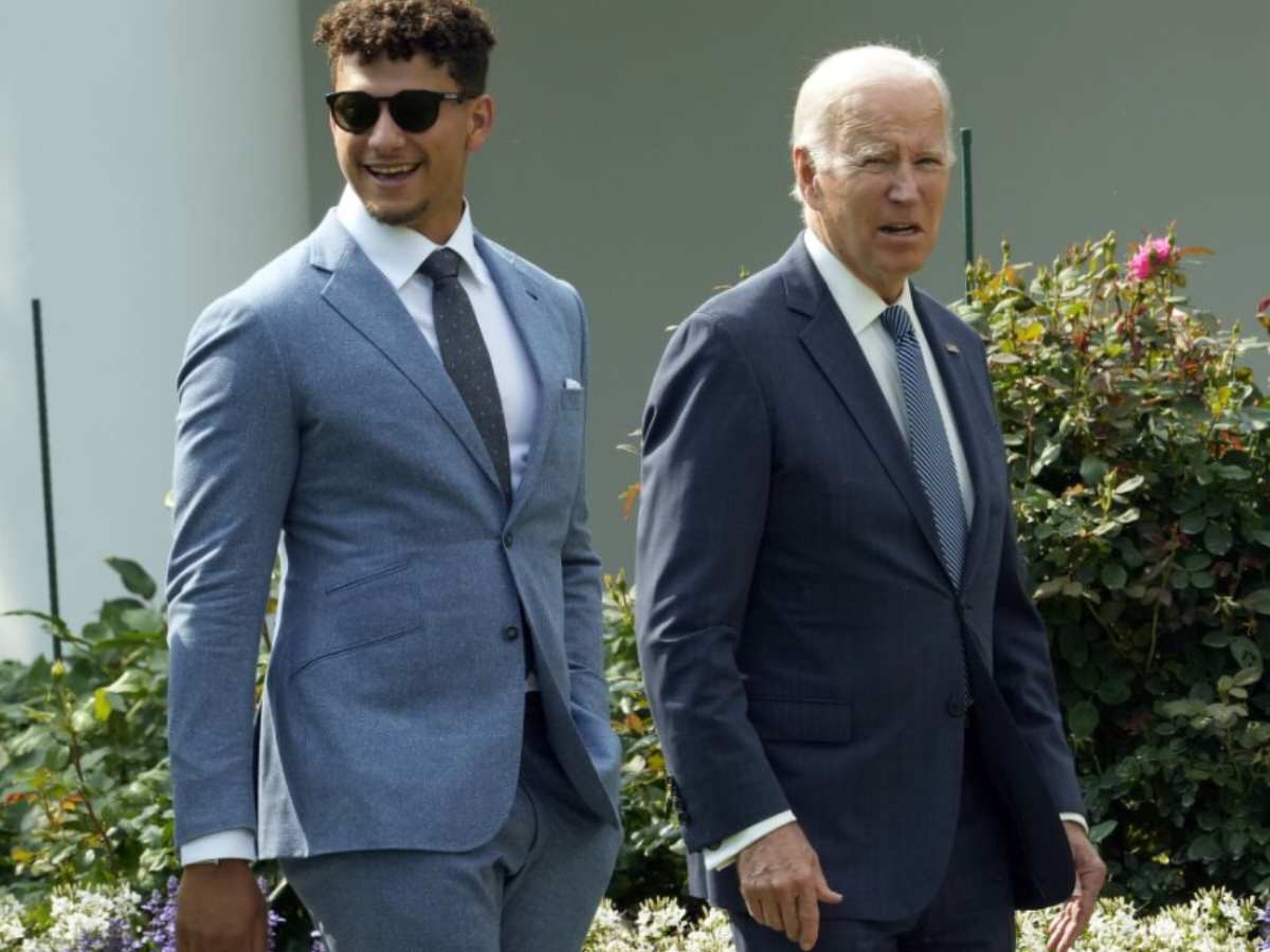 “Building a dynasty!” President Joe Biden firmly HAILS Patrick Mahomes as one of the greatest QBs of this generation