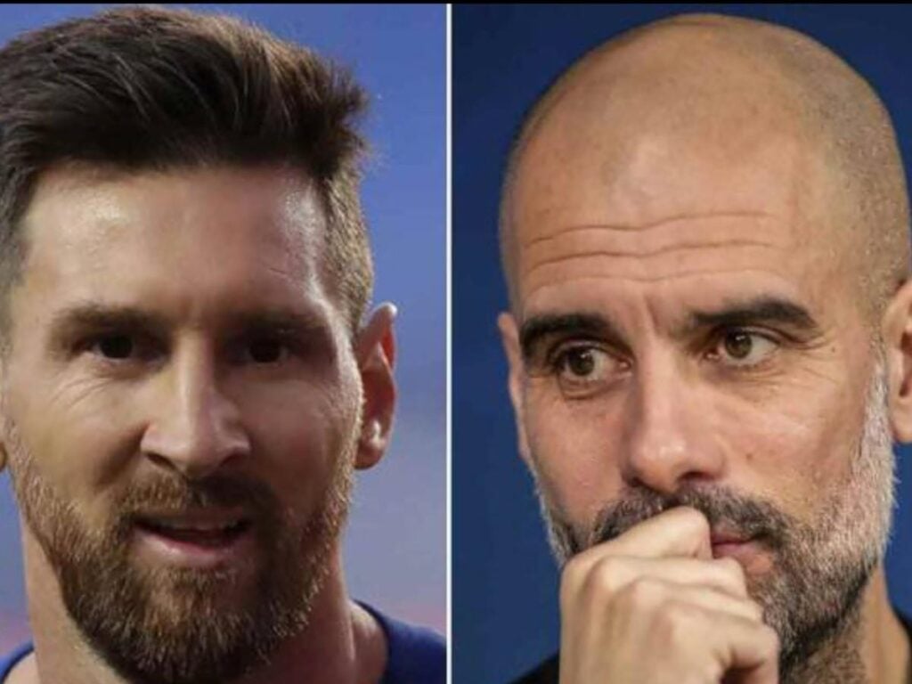 Pep Guardiola talks about his thoughts on Messi's move to Inter Miami