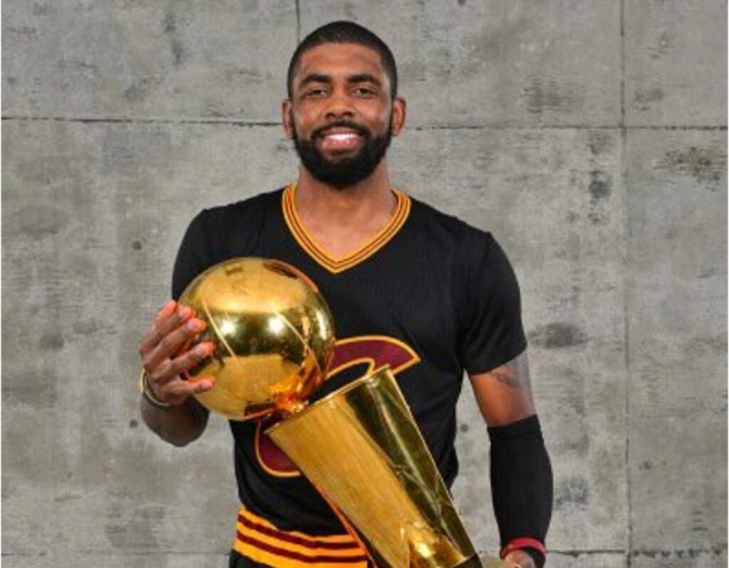 How many rings does Kyrie Irving have?